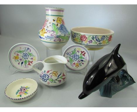Poole Pottery - selection of pottery to include bowls and jugs