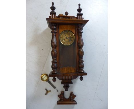 Small Mahogany Wall clock