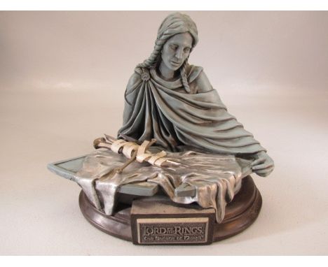 Lord of the Rings DVD collectable. Resin figure of the Shards of Narsil with sword pieces