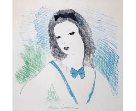 ‡ Marie Laurencin (French 1883-1956) Alice 1 Signed  Colour lithograph 24 x 24cm; 9½ x 9½in Provenance: The Redfern Gallery, 
