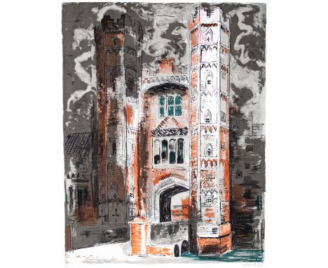 ‡ John Piper (1903-1992) Oxburgh Hall, Norfolk Signed and numbered 5/120 Lithograph 61 x 48cm; 24 x 19in (sheet size) Provena