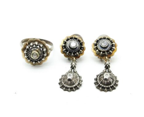 Including ladies ring and earrings.