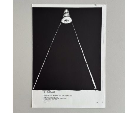 Original double-sided lithographs on BFK Rives paper from the 1964 landmark publication 1 Cent Life. It includes one black an