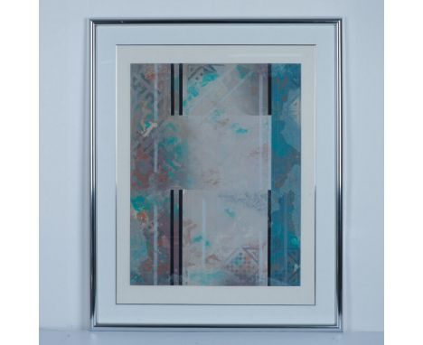 This original lithograph on paper entitled Asana IV is by American artist Robert Kelly who has found inspiration in the early