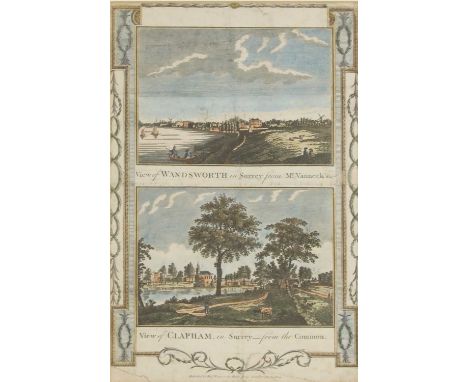 THORNTON'S 'NEW HISTORY &amp; SURVEY OF LONDON AND WESTMINSTER'published 1784, seven engraved plates:Frontispiece;Sir Christo