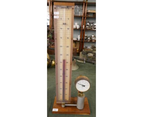Vintage pressure valve indicator 