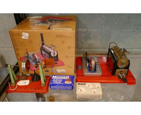 Boxed Mamod engine &amp; accessories 
