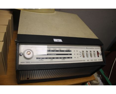 A VINTAGE DANSETTE RECORD PLAYER