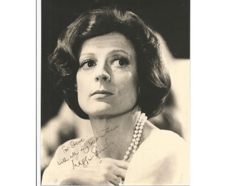Dame Maggie Smith (b.1934) British actress who has had an extensive career on stage, film and TV which began in the 1950s. Sh