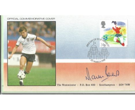 Martin Peters (1943 2019) was an English footballer and manager. As a member of the England team which won the 1966 FIFA Worl