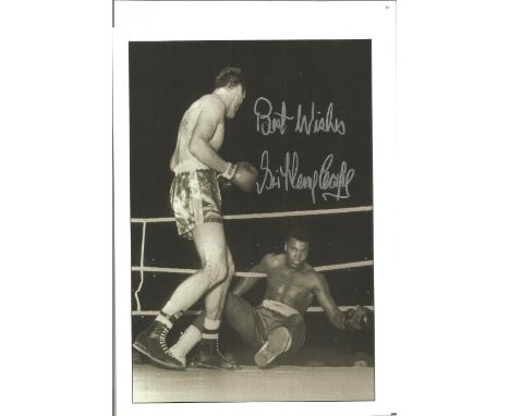 Sir Henry Cooper (1934 2011) was a British heavyweight boxer, best remembered for a 1963 fight with a young Muhammad Ali, whi