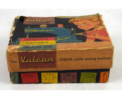Vintage Vulcan Junior childs sewing machine boxedSold on behalf of Princess Alice Hospice.     