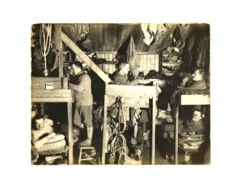 Ponting (Herbert George, 1871-1935). British Antarctic Expedition 1910-13, a group of five gelatin silver print photographs m