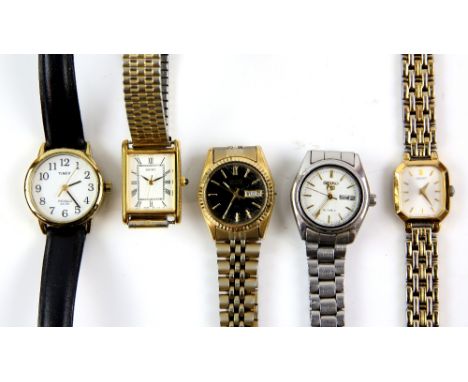 Mixed lot of wrist watches, including a Citizen, Timex, Seiko's and other watchesSold on behalf of Princess Alice Hospice.   