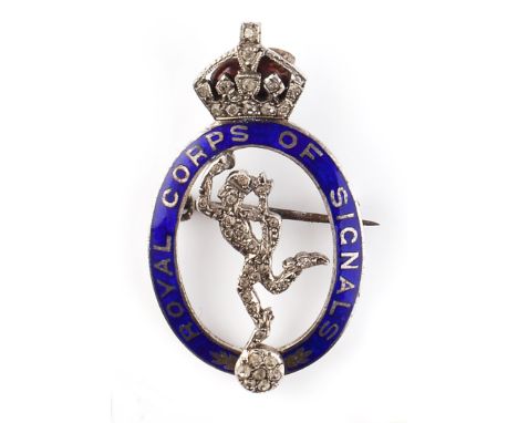 A COLLECTION OF ANTIQUE AND LATER BROOCHES, to include an enamel regimental bar brooch for the 15th/19th The King's Royal Hus
