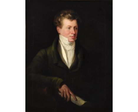 CIRCLE OF SIR HENRY RAEBURN (SCOTTISH 1756 - 1823)PORTRAIT OF A GENTLEMANOil on canvas92 x 70cm (36 x 27½ in.)Please note: th