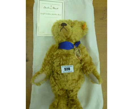 STEIFF GOLDEN JUBILEE BEAR IN BAG