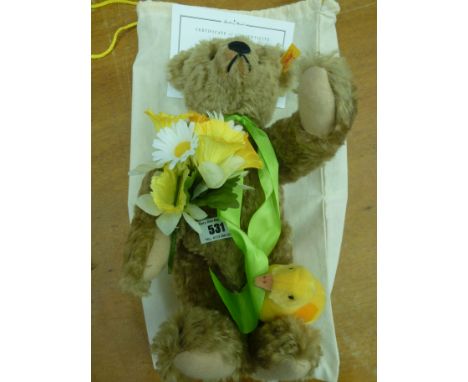 STEIFF SCRUMPY BEAR IN BAG