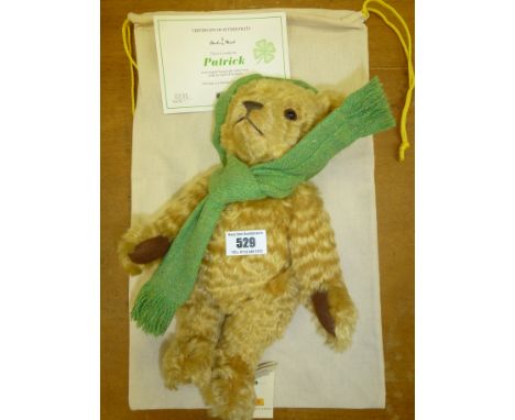 STEIFF PATRICK BEAR IN BAG