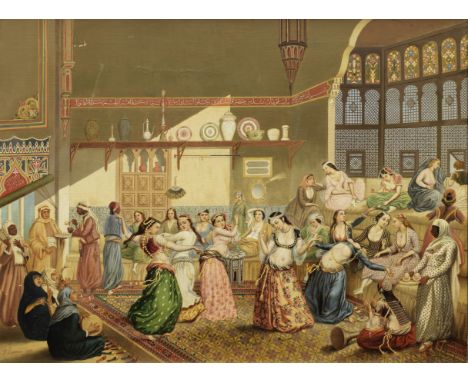 G. Esperon (19th Century)Dancing figures in an interior signed and dated 'G.Esperon 1889' (lower left)oil on canvas110 x 149c
