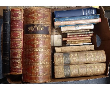 Assorted Folio Society and other books (two boxes)