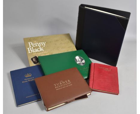 A Collection of Various Stamp and First Day Cover Books to include - A Aviation Heritage Stamp Album: 1918-1993 75th Annivers