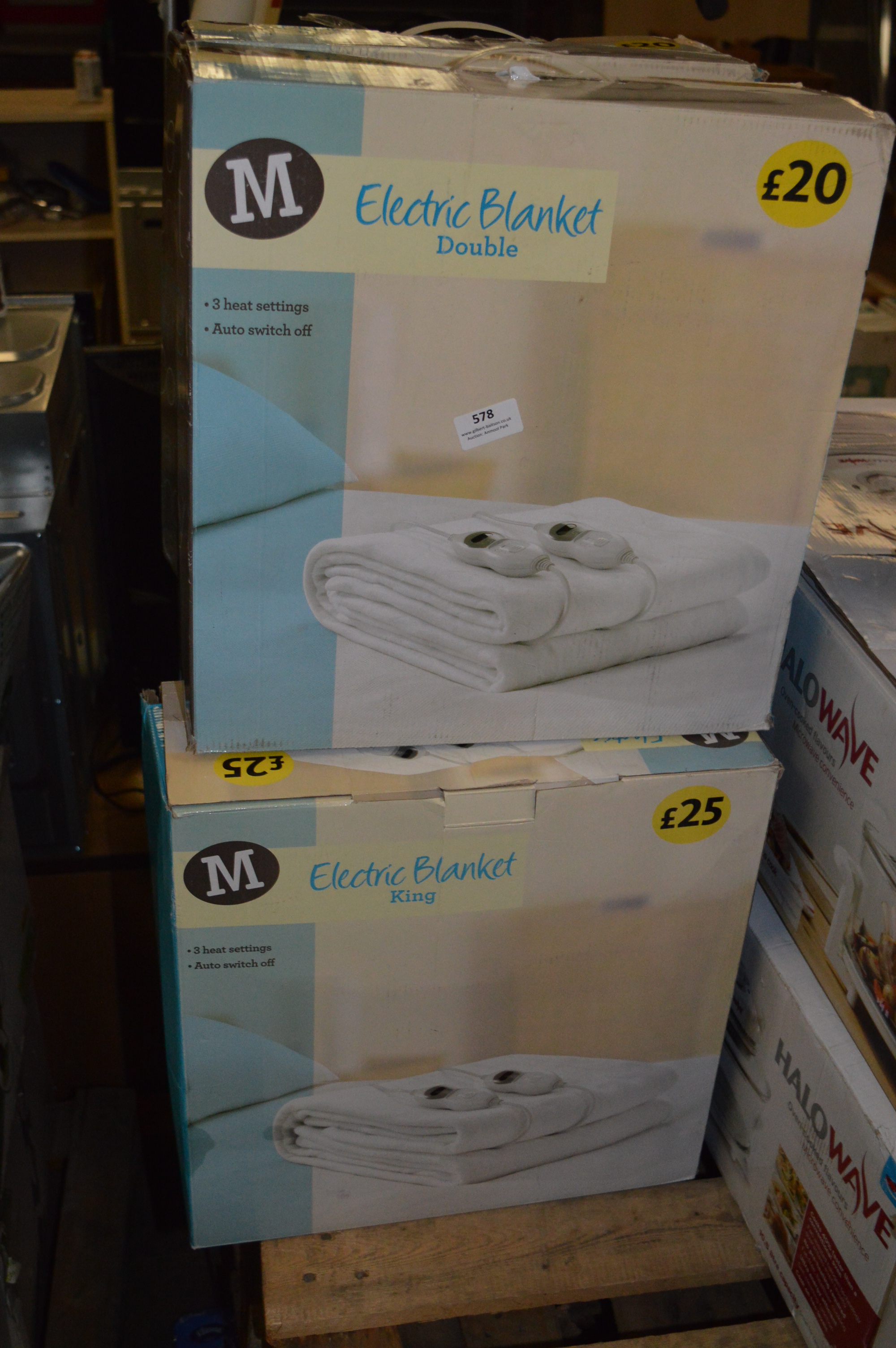 *Five Morrison's Electric Blankets
