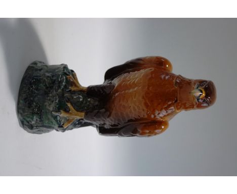A Whyte & Mackay Royal Doulton Golden Eagle decanter and stopper, 26.5cm