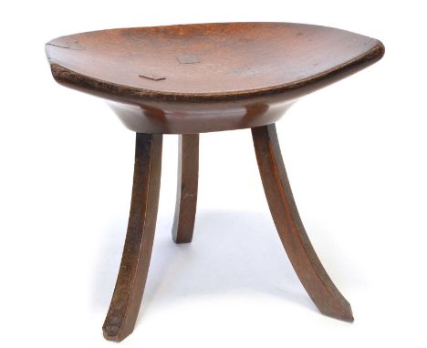 Liberty & Co. 'Thebes II' oak stool Liberty &amp; Co. 'Thebes II' oak stool, designed by Leonard Wyburd for Liberty &amp; Co.