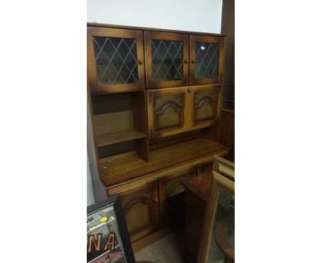 LIGHT OAK DISPLAY UNIT