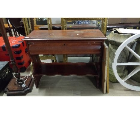 VINTAGE DUTCH STYLE HALL TABLE WITH DRAWER