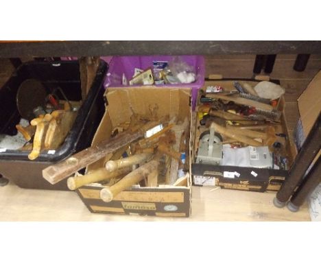3 BOXES OF VINTAGE TOOLS