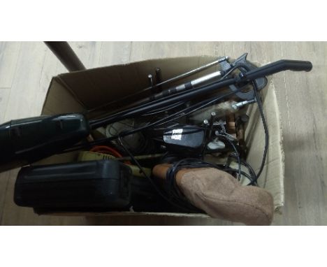 1 BOX OF ASSORTED TOOLS