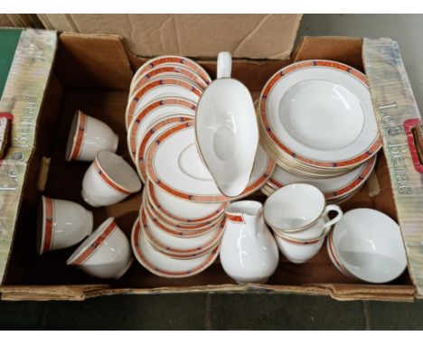 Box of Royal Worcester china 