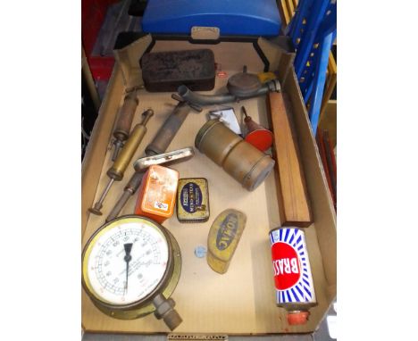 A box of vintage tools 