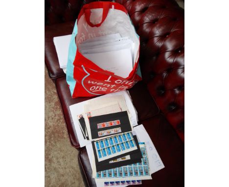 A collection of first day covers and mint stamps sheets. 