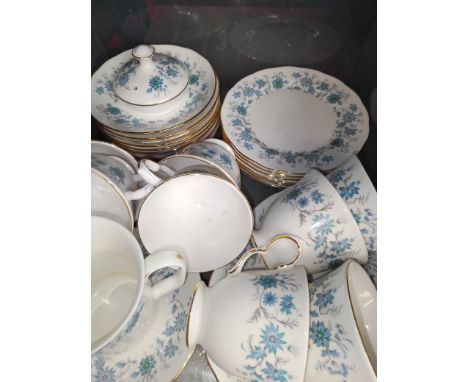 A Colclough china part tea service 