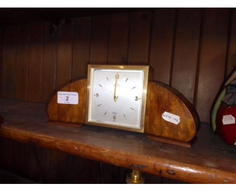 An Elliot bracket clock. 