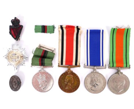 RUC and Special Constabulary medals. An RUC Special Constabulary Long Service Medal and a 1939-1945 Defence Medal to Special 