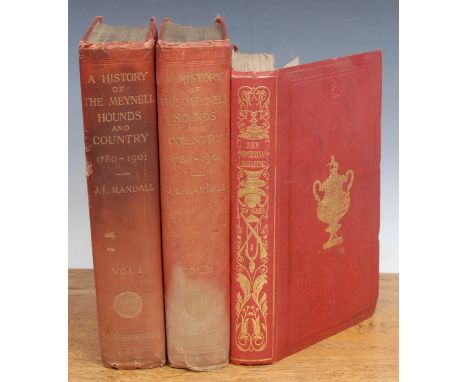 Sports and Pastimes, The Chase – Randall (James Lowndes), A History of the Meynell Hounds and Country 1780-1901, 2 vols., Lon