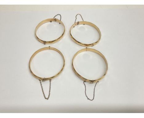 9ct gold, bronze &amp; core bracelets