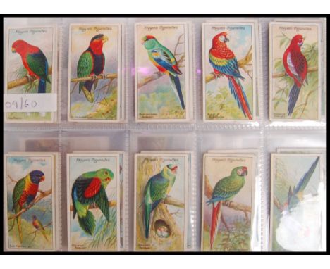 Cigarette Cards: An album of assorted vintage cigarette cards, all complete sets. From a large private collection, including 