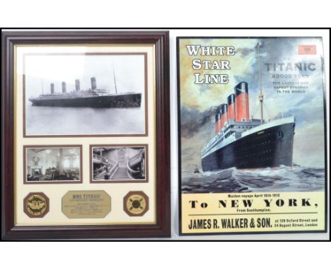 A collection of curios to include camera equipment, Rolls Razors, Binoculars, Titanic interest etc please refer to images. Me
