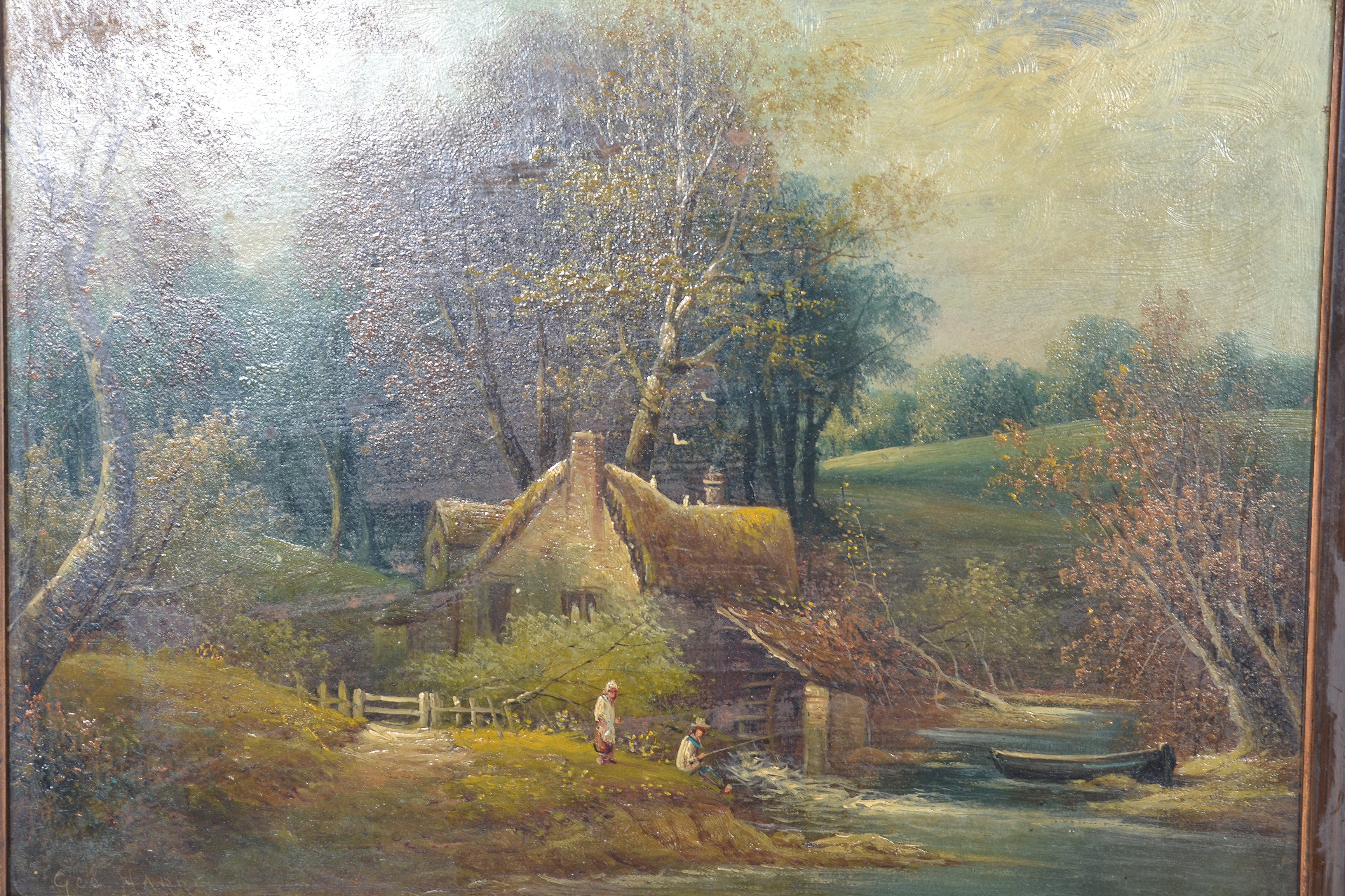 Local interest HARRIS (British, 18581881), a framed oil on