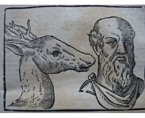 Porta, G.B. (della). La fisonomia dell'huomo, et la celeste. Libri sei. Tradotti di Latino in Volgare ... Aggiontoui da nuouo