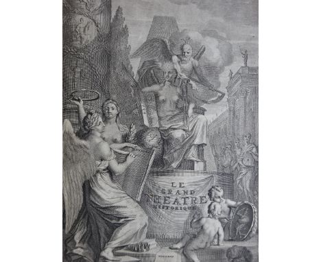 Imhof, A.L.v.. Le Grand Theatre Historique, ou nouvelle histoire universelle, tant sacre que profane ... Tle. 1-2 (von 5) in 