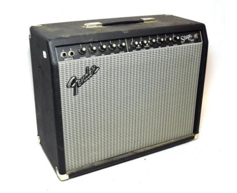 Fender Stage 100 Amplifier no.M910264, Type:PR401, Made in Mexico, with Line Out, external speaker socket, effects loop, two 