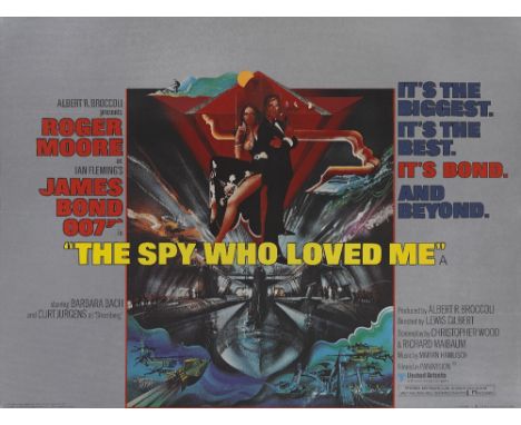 THE SPY WHO LOVED ME  1977, British, Artist: Bob Peak (1927-1992), Conservation linen backed      30 x 40 in (76 x 102 cm) Co