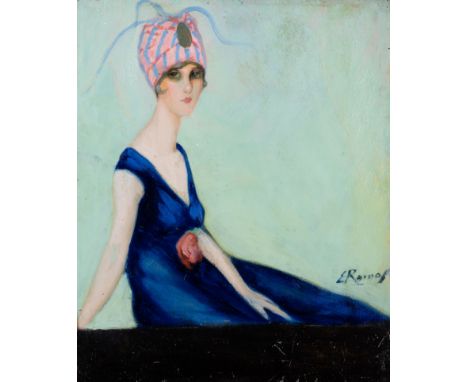 •EUGENIO RAMOS SANZ (fl. circa 1950s) PORTRAIT OF A LADYsigned l.r. E Ramos oil on board 38.0 x 31.0cm / 15 x 12in unframed