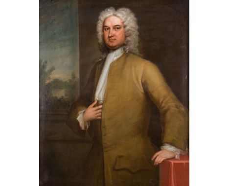 AFTER SIR GODFREY KNELLER, R.A. PORTRAIT OF THE RT. HON. WILLIAM CLAYTON, BARON SUNDON OF ARDAGH (1671-1752)oil on canvas 122